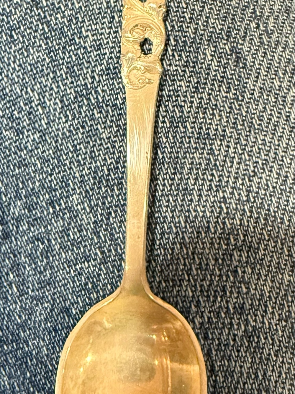 Norway Silver Elegant Silver Demitasse 3.75” spoon